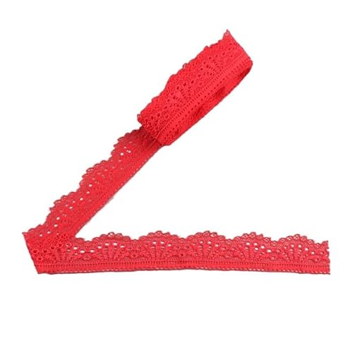 5 Yards/lot Lace Ribbon Tape 40mm Trim Underwear Dress DIY Clothing Accessories(Red) von EWUHYFP