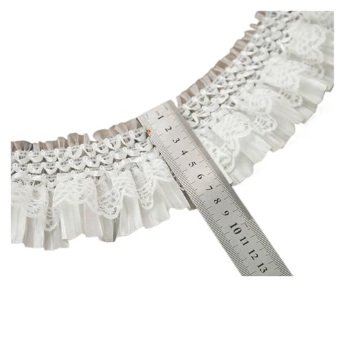 Eyelash Lace Fabric Pearl Embroidery Needlework Ribbon Sewing Accessories And Supplies Dress Curtains Diy Handmade Material(Antique Copper) von EWUHYFP