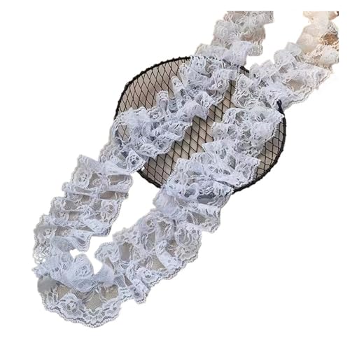 Off-white Series Lace Ribbon Accessories Handmade DIY, Pet Clothing, Cuffs, Collars and Skirt Decoration(25-7cm) von EWUHYFP