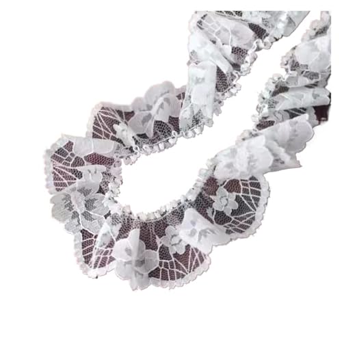 Off-white Series Lace Ribbon Accessories Handmade DIY, Pet Clothing, Cuffs, Collars and Skirt Decoration(9-3cm) von EWUHYFP