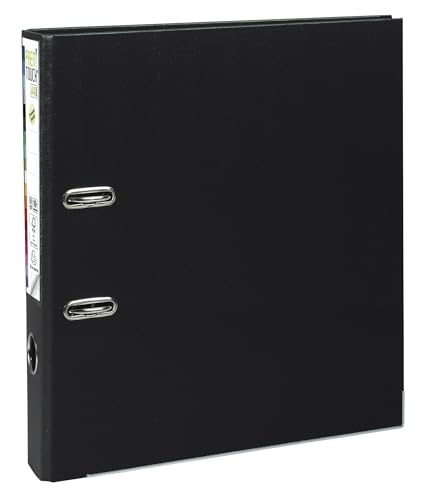 Exacompta 53141E 10er Pack Premium Kunststoff-Ordner Prem´Touch. 5 cm schmal DIN A4 MAXI Ringordner Aktenordner Briefordner Büroordner Plastikordner Schlitzordner schwarz Exacompta 53141E 10er Pack Premium Kunststoff-Ordner Prem´Touch. 5 cm schmal DIN A4 MAXI Ringordner Aktenordner Briefordner Büroordner Plastikordner Schlitzordner schwarz von EXACOMPTA
