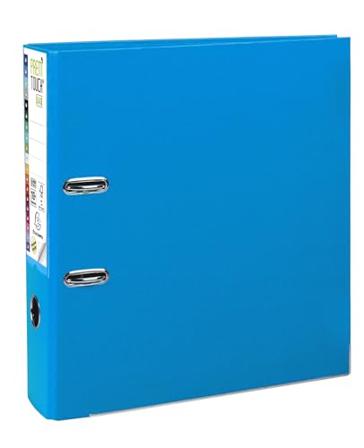 Exacompta 53302E 10er Pack Premium Kunststoff-Ordner Prem´Touch. 8 cm breit DIN A4 MAXI Ringordner Aktenordner Briefordner Büroordner Plastikordner Schlitzordner hellblau Exacompta 53302E 10er Pack Premium Kunststoff-Ordner Prem´Touch. 8 cm breit DIN A4 MAXI Ringordner Aktenordner Briefordner Büroordner Plastikordner Schlitzordner hellblau von EXACOMPTA