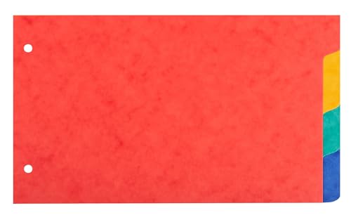 Trennblätter für Karteikarten, 180 g, Forever, 4 Positionen, 125 x 200 mm Trennblätter für Karteikarten, 180 g, Forever, 4 Positionen, 125 x 200 mm von Exacompta
