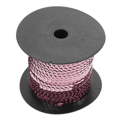EXAOMBLE 1 Rolle Paillettenband Zum Nähen Und Basteln, Funkelndes Paillettenband, Elastischer Besatz, Kleidungszubehör, Kostümbesatzrolle Für Diy-projekte, Kostüme von EXAOMBLE