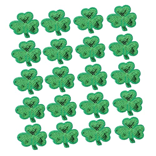 EXAOMBLE 1 Satz Patrick's Day Aufnähern Grünes Sequin Kleidungszubehör Aufbügler für Kleidung Hüte und Taschen Bestickte Flicken für Festliche Dekoration EXAOMBLE 1 Satz Patrick's Day Aufnähern Grünes Sequin Kleidungszubehör Aufbügler für Kleidung Hüte und Taschen Bestickte Flicken für Festliche Dekoration von EXAOMBLE