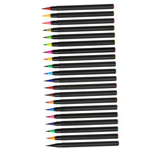 EXAOMBLE 1 Satz Teiliges Aquarell Pinselstifte Set Bunte Wasserfarben Stifte für Hobbymaler mit Flexiblen für Kreative Malerei und Kalligraphie EXAOMBLE 1 Satz Teiliges Aquarell Pinselstifte Set Bunte Wasserfarben Stifte für Hobbymaler mit Flexiblen für Kreative Malerei und Kalligraphie von EXAOMBLE