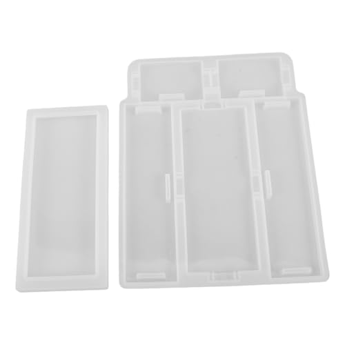 EXAOMBLE 1 Set Silikonform Für Kunstharz: Aufbewahrungsbox-form Für Spielkarten Mit Deckel – 5,7 X 2,5 X 0,4 Zoll Für Spielkarten, Schmuck-organizer Und Schmucketui EXAOMBLE 1 Set Silikonform Für Kunstharz: Aufbewahrungsbox-form Für Spielkarten Mit Deckel – 5,7 X 2,5 X 0,4 Zoll Für Spielkarten, Schmuck-organizer Und Schmucketui von EXAOMBLE