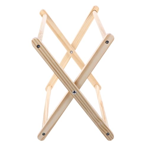 EXAOMBLE 1 Stück Zeitungsständer Zeitschriftenhalter selber machen Zeitschriftenständer zum Basteln Steigleitung Desktop book shelves bücherstützen Bücherregal aus Holz Büro-Dekorahmen von EXAOMBLE