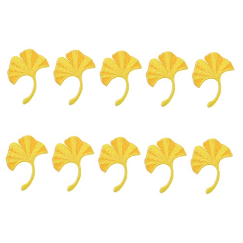 EXAOMBLE 10 Stück Ginkgo Aufnäher Bügelpatches für Kleidung DIY Applikationen zur Reparatur Selbstklebend für Jeans Jacken und Taschen EXAOMBLE 10 Stück Ginkgo Aufnäher Bügelpatches für Kleidung DIY Applikationen zur Reparatur Selbstklebend für Jeans Jacken und Taschen von EXAOMBLE