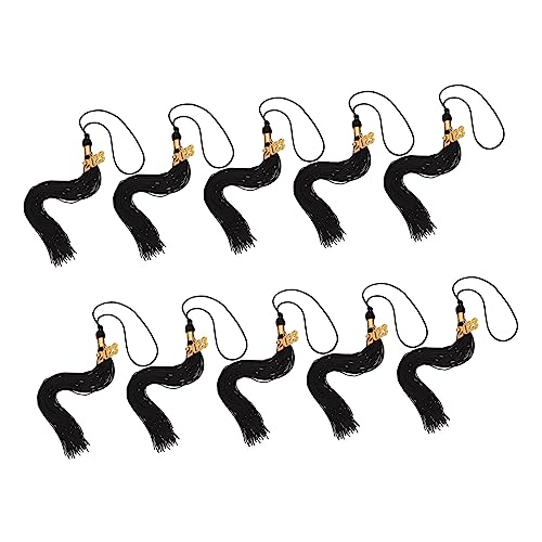 EXAOMBLE 10 Stück Graduation Tassels für Abschlussfeier Handgefertigte Quasten Dekoration für Doktorhut und Bachelor Mütze Langlebig und Leicht für Festliche Zeremonien EXAOMBLE 10 Stück Graduation Tassels für Abschlussfeier Handgefertigte Quasten Dekoration für Doktorhut und Bachelor Mütze Langlebig und Leicht für Festliche Zeremonien von EXAOMBLE