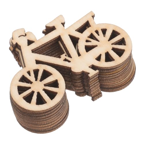 EXAOMBLE 10 Stück Holz Fahrrad Ausstecher Unlackierte Holzscheiben für DIY Bastelprojekte und Dekoration für Kreative Kinderaktivitäten und Partys EXAOMBLE 10 Stück Holz Fahrrad Ausstecher Unlackierte Holzscheiben für DIY Bastelprojekte und Dekoration für Kreative Kinderaktivitäten und Partys von EXAOMBLE