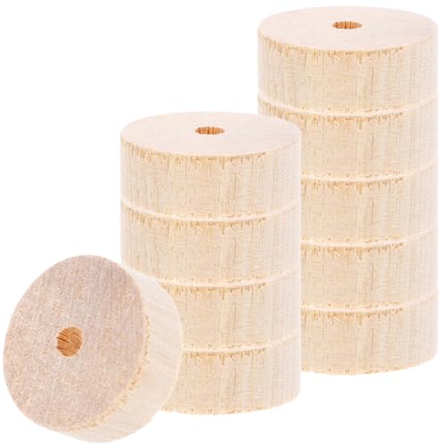 EXAOMBLE 10 Stück Teiliges Miniatur Holzräder für Bastelprojekte Runde Unbehandelte Holzräder für DIY Holzspielzeug und Durchmesser Höhe EXAOMBLE 10 Stück Teiliges Miniatur Holzräder für Bastelprojekte Runde Unbehandelte Holzräder für DIY Holzspielzeug und Durchmesser Höhe von EXAOMBLE