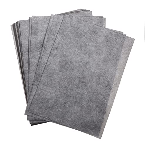 EXAOMBLE 100 Blatt Kohlepapier Einseitiges Transferpapier für Zeichnen und Basteln Leicht zu Verwenden zum Nachzeichnen und Kopieren von Mustern EXAOMBLE 100 Blatt Kohlepapier Einseitiges Transferpapier für Zeichnen und Basteln Leicht zu Verwenden zum Nachzeichnen und Kopieren von Mustern von EXAOMBLE