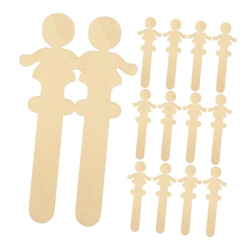 EXAOMBLE 100 Stück Holzscheiben zum Basteln Unvollendete Holzfiguren für Diy Projekte zum Malen und Dekorieren für Kreative Bastelarbeiten von EXAOMBLE