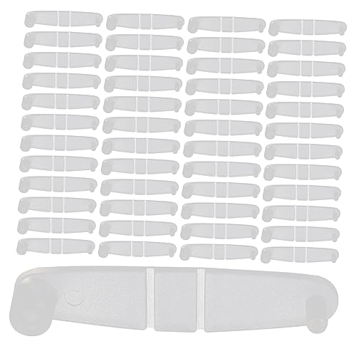 EXAOMBLE 100 Stück Kunststoff Schlüsselring Clips Faltbare Verbindungselemente für Schlüsselanhänger DIY Zubehör Transparent Praktisch und Einfach zu Verwenden EXAOMBLE 100 Stück Kunststoff Schlüsselring Clips Faltbare Verbindungselemente für Schlüsselanhänger DIY Zubehör Transparent Praktisch und Einfach zu Verwenden von EXAOMBLE