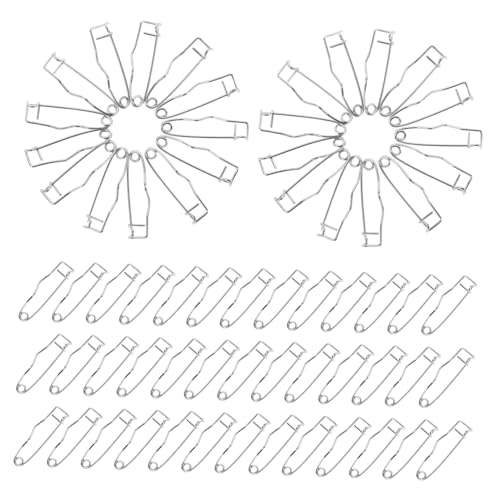 EXAOMBLE 100 Stück Kurven Sicherheitsnadeln Metallnadeln für DIY Schmuck Basteln und Kleidung Robuste Rostbeständige Nähnadeln für Kreative Projekte EXAOMBLE 100 Stück Kurven Sicherheitsnadeln Metallnadeln für DIY Schmuck Basteln und Kleidung Robuste Rostbeständige Nähnadeln für Kreative Projekte von EXAOMBLE