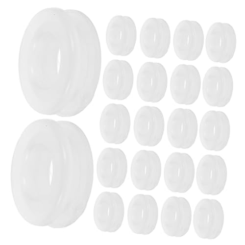 EXAOMBLE 100 Stück Ohrclip Pads Hypoallergenem Silikon Ring Ohrclips für DIY Schmuckherstellung Rutschfeste Ohrring Backen für Ungestochene Ohren Einsetzbar EXAOMBLE 100 Stück Ohrclip Pads Hypoallergenem Silikon Ring Ohrclips für DIY Schmuckherstellung Rutschfeste Ohrring Backen für Ungestochene Ohren Einsetzbar von EXAOMBLE