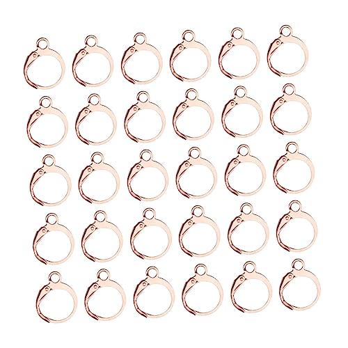 EXAOMBLE 100 Stück Runde Ohrhaken Kupfer DIY Schmuckzubehör für Ohrringe Nickelfrei für Kreative Schmuckherstellung für Frauen und Mädchen Sorgt für Einen Eleganten Look EXAOMBLE 100 Stück Runde Ohrhaken Kupfer DIY Schmuckzubehör für Ohrringe Nickelfrei für Kreative Schmuckherstellung für Frauen und Mädchen Sorgt für Einen Eleganten Look von EXAOMBLE