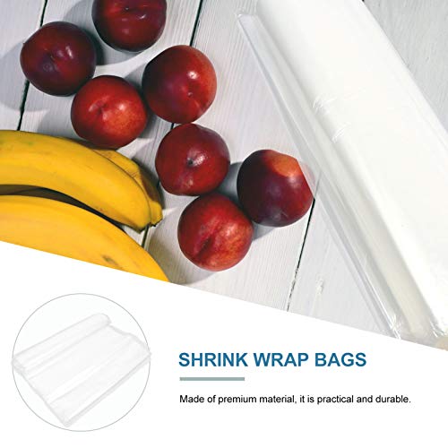 EXAOMBLE 100 Stück Schrumpffolie Beutel Transparent Verpackungsfolie für Kerzen Seifen Flaschen DIY Projekte Geruchlos Einfach zu Lagern für Frische Produkte EXAOMBLE 100 Stück Schrumpffolie Beutel Transparent Verpackungsfolie für Kerzen Seifen Flaschen DIY Projekte Geruchlos Einfach zu Lagern für Frische Produkte von EXAOMBLE