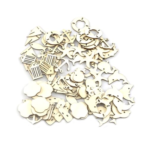 EXAOMBLE 100 Stück Teiliges Holzstreuteile Nautisches Thema Hollow out Holzchips mit Schiff Leuchtturm DIY Bastelartikel für Kreative Holzdekoration und Handwerksprojekte EXAOMBLE 100 Stück Teiliges Holzstreuteile Nautisches Thema Hollow out Holzchips mit Schiff Leuchtturm DIY Bastelartikel für Kreative Holzdekoration und Handwerksprojekte von EXAOMBLE