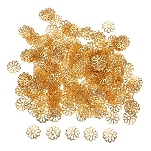 EXAOMBLE 1000Stücke Blumenförmige Perlenkappen Vintage Spacer für DIY Schmuck Antikorrosiv und Rostbeständig für Armbänder und EXAOMBLE 1000Stücke Blumenförmige Perlenkappen Vintage Spacer für DIY Schmuck Antikorrosiv und Rostbeständig für Armbänder und von EXAOMBLE