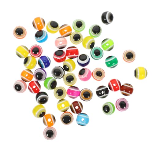 EXAOMBLE 100Stücke Augen Perlen für DIY Schmuckherstellung Dekorative Kunststoffperlen für Halsketten Armbänder und Bastelprojekte mit Lochgröße EXAOMBLE 100Stücke Augen Perlen für DIY Schmuckherstellung Dekorative Kunststoffperlen für Halsketten Armbänder und Bastelprojekte mit Lochgröße von EXAOMBLE