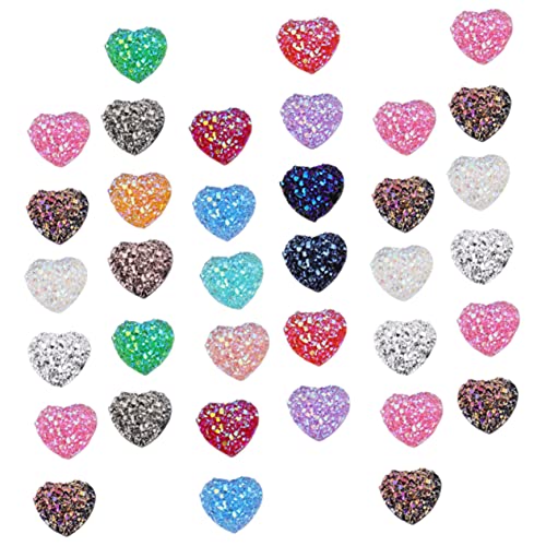 EXAOMBLE 100Stücke Herzform Strass Sticker Selbstklebende Dekorative Aufkleber Harz Vielseitige Patches für DIY Handwerk Scrapbooking und Schmuckgestaltung Zufällige EXAOMBLE 100Stücke Herzform Strass Sticker Selbstklebende Dekorative Aufkleber Harz Vielseitige Patches für DIY Handwerk Scrapbooking und Schmuckgestaltung Zufällige von EXAOMBLE