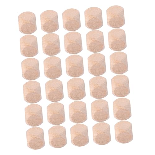 EXAOMBLE 100Stücke Holz Leere Sechsseitige Blöcke für DIY Handwerk Puzzles und Bastelprojekte Natürliche Langlebige Holzwürfel für Anwendungen EXAOMBLE 100Stücke Holz Leere Sechsseitige Blöcke für DIY Handwerk Puzzles und Bastelprojekte Natürliche Langlebige Holzwürfel für Anwendungen von EXAOMBLE