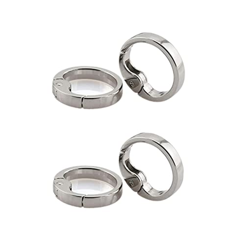 EXAOMBLE 10Stücke Metall Federringe Schnappverschluss Clip für Handtaschen Rucksäcke Schlüsselanhänger und DIY Bastelarbeiten Silberfarben Vielseitig Einsetzbar Einfach EXAOMBLE 10Stücke Metall Federringe Schnappverschluss Clip für Handtaschen Rucksäcke Schlüsselanhänger und DIY Bastelarbeiten Silberfarben Vielseitig Einsetzbar Einfach von EXAOMBLE