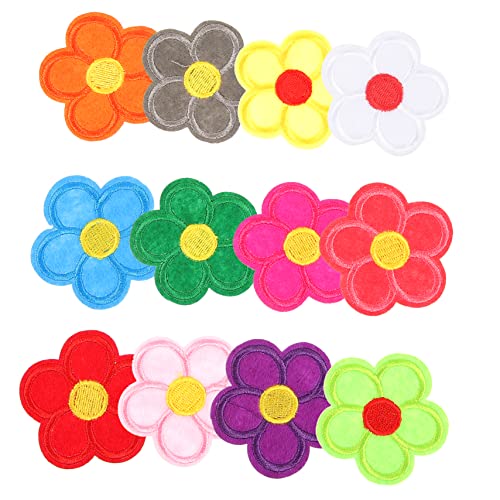 EXAOMBLE 12Stücke Gestickte Blumen Aufnäher zum Aufbügeln Vielseitig Einsetzbar für Kleidung Taschen und Hüte Langlebigem Twill Einfach zu Bedienen und Hautfreundlich EXAOMBLE 12Stücke Gestickte Blumen Aufnäher zum Aufbügeln Vielseitig Einsetzbar für Kleidung Taschen und Hüte Langlebigem Twill Einfach zu Bedienen und Hautfreundlich von EXAOMBLE