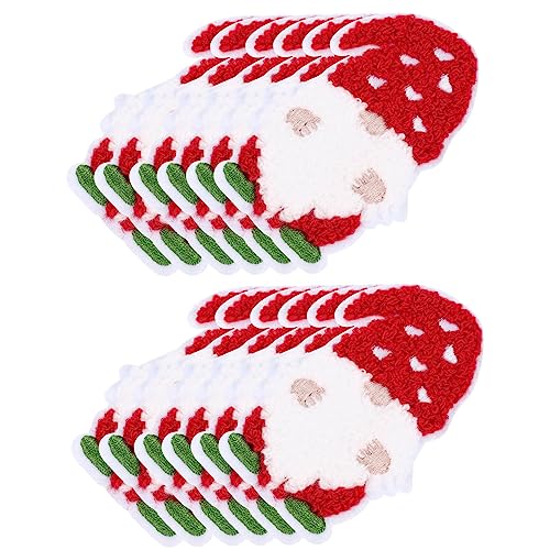 EXAOMBLE 12Stücke Weihnachts Patch Cartoon Aufnäher Polyester für Kleidung Taschen und DIY Projekte Hochwertige Langlebige und Dekorative Patches für Festliche Anlässe EXAOMBLE 12Stücke Weihnachts Patch Cartoon Aufnäher Polyester für Kleidung Taschen und DIY Projekte Hochwertige Langlebige und Dekorative Patches für Festliche Anlässe von EXAOMBLE