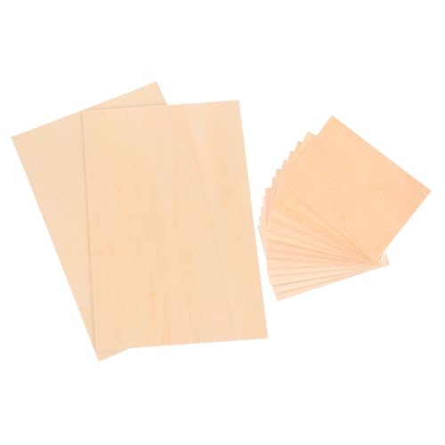 EXAOMBLE 14 Stück Lindensperrholzplatten 3 Mm Bastelholzplatten Dünne Bastelsperrholzplatten Zum Schneiden, Gravieren Von Holz Und Für Heimwerkerprojekte EXAOMBLE 14 Stück Lindensperrholzplatten 3 Mm Bastelholzplatten Dünne Bastelsperrholzplatten Zum Schneiden, Gravieren Von Holz Und Für Heimwerkerprojekte von EXAOMBLE
