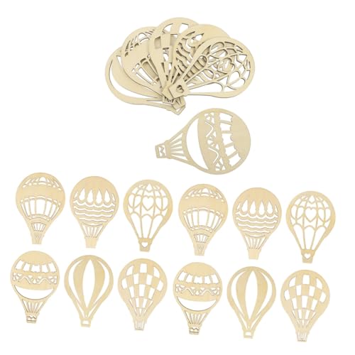 EXAOMBLE 18Stücke Teiliges Hölzerne Heißluftballon Holzausschnitte für DIY Dekorationen Holzscheiben für Bastelprojekte und Heimdeko Langlebig und Sicher der Anwendung EXAOMBLE 18Stücke Teiliges Hölzerne Heißluftballon Holzausschnitte für DIY Dekorationen Holzscheiben für Bastelprojekte und Heimdeko Langlebig und Sicher der Anwendung von EXAOMBLE