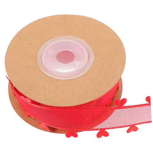 EXAOMBLE 1Rolle Herz Muster Geschenkband Yards Doppellagiges Bastelband für für Hochzeiten Weihnachten und DIY Projekte EXAOMBLE 1Rolle Herz Muster Geschenkband Yards Doppellagiges Bastelband für für Hochzeiten Weihnachten und DIY Projekte von EXAOMBLE