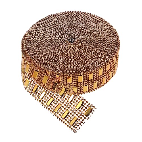 EXAOMBLE 1Rolle Reihiges Strassband Funkelndes Bling Band Rolle für DIY Dekoration und Partybedarf zum Verzieren von Kostümen Geschenken und Festlichkeiten EXAOMBLE 1Rolle Reihiges Strassband Funkelndes Bling Band Rolle für DIY Dekoration und Partybedarf zum Verzieren von Kostümen Geschenken und Festlichkeiten von EXAOMBLE
