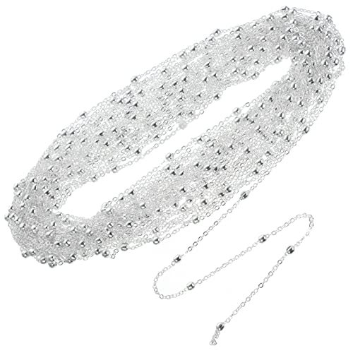 EXAOMBLE 1Rolle Schmuckketten Zubehör für DIY Halsketten Gliederkette Schmuckherstellung Bastelprojekte Designs für von EXAOMBLE