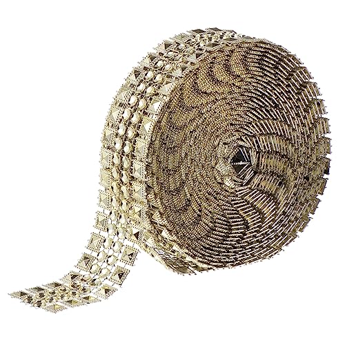 EXAOMBLE 1Rolle Strassband Yards Glitzerndes Mesh für DIY Hochzeitstorten Geschenkverpackungen Brautsträuße und Mehr Hochwertiges Bastelzubehör mit Funkelnden Strasssteinen EXAOMBLE 1Rolle Strassband Yards Glitzerndes Mesh für DIY Hochzeitstorten Geschenkverpackungen Brautsträuße und Mehr Hochwertiges Bastelzubehör mit Funkelnden Strasssteinen von EXAOMBLE