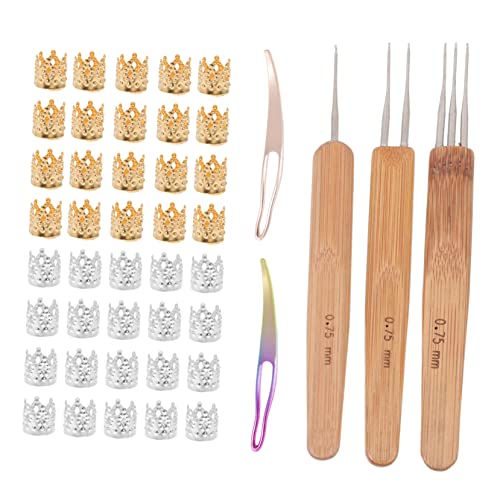 EXAOMBLE 1Satz Haarflecht Zubehör mit Perücke Häkelnadel Teiliges Tool für Dreadlocks und Haarverlängerungen und Langlebig für Hairstyling Ergonomisches Design EXAOMBLE 1Satz Haarflecht Zubehör mit Perücke Häkelnadel Teiliges Tool für Dreadlocks und Haarverlängerungen und Langlebig für Hairstyling Ergonomisches Design von EXAOMBLE