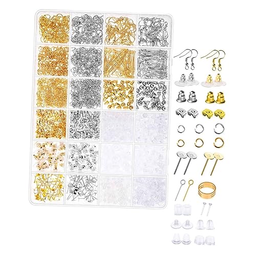 EXAOMBLE 1Satz Ohrschmuckfunde Ohrring Reparaturstopfen DIY Ohrring Material für Schmuckherstellung Glatte Oberfläche für Designs und Projekte Vielseitig EXAOMBLE 1Satz Ohrschmuckfunde Ohrring Reparaturstopfen DIY Ohrring Material für Schmuckherstellung Glatte Oberfläche für Designs und Projekte Vielseitig von EXAOMBLE