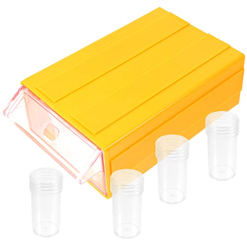 EXAOMBLE 1Satz Perlen Aufbewahrung Box Teiliges Schubladenstil Organizer für DIY Projekte Strasssteine und Bastelbedarf Langlebig und Platzsparend von EXAOMBLE