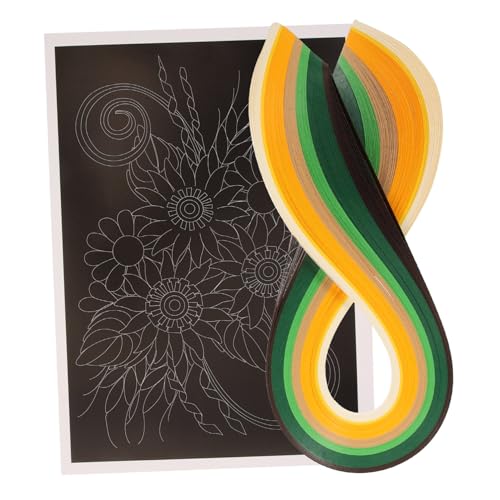 EXAOMBLE 1Satz Quilling Papierstreifen für Anfänger Papierschablonen und Zubehör für DIY Kunsthandwerk Leichtes und Material für Projekte und Home Dekoration EXAOMBLE 1Satz Quilling Papierstreifen für Anfänger Papierschablonen und Zubehör für DIY Kunsthandwerk Leichtes und Material für Projekte und Home Dekoration von EXAOMBLE
