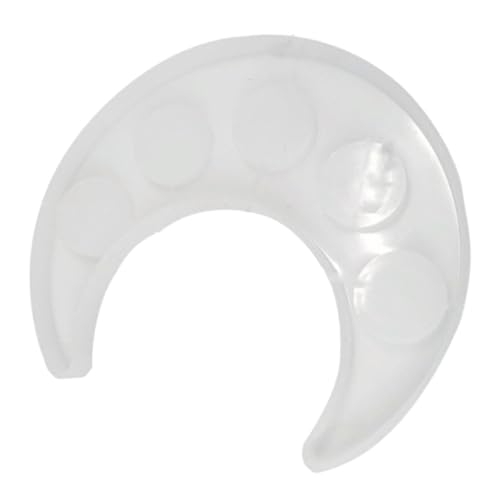 EXAOMBLE 1Stück Mondförmige Silikonform für Tassenuntersetzer DIY Epoxidharz Gießform für Einfach zu Reinigen für Handarbeiten und Langlebig und Vielseitig von EXAOMBLE