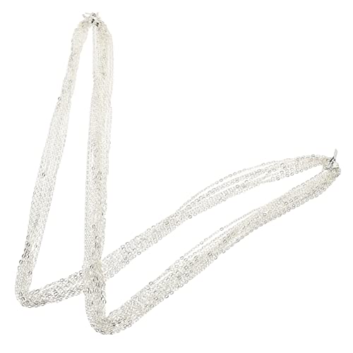 EXAOMBLE 2 Cross-Chain-Schmuck Kette Schmuckzubehör Handwerk Links Zubehör zur Herstellung von Metallschmuck DIY -Schmuckversorgungen Eisen Silber EXAOMBLE 2 Cross-Chain-Schmuck Kette Schmuckzubehör Handwerk Links Zubehör zur Herstellung von Metallschmuck DIY -Schmuckversorgungen Eisen Silber von EXAOMBLE