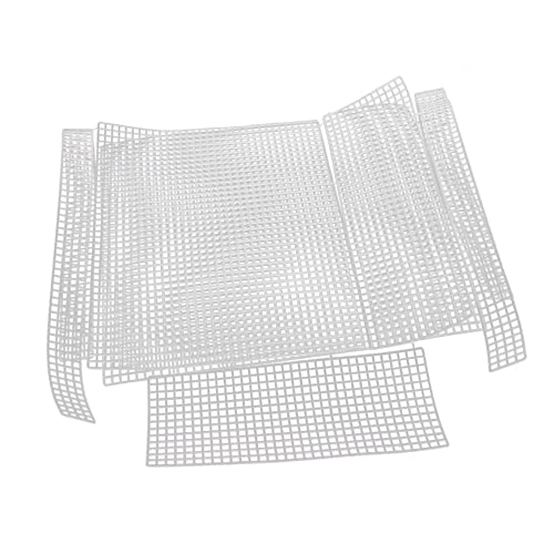 EXAOMBLE 2 Sätze DIY Kunststoff Netzplatten für Handtaschen Flexibles und Langlebiges von Taschen Geeignet für Kreative Strick und Häkelprojekte Teile EXAOMBLE 2 Sätze DIY Kunststoff Netzplatten für Handtaschen Flexibles und Langlebiges von Taschen Geeignet für Kreative Strick und Häkelprojekte Teile von EXAOMBLE