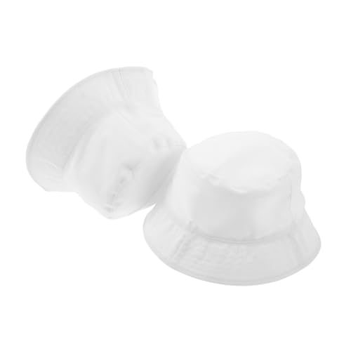 EXAOMBLE 2 Stück Blanko-bucket-hüte: Diy-mal-requisiten, Handbemalte Graffiti-sonnenkappe – Gekritzelte Weiße Hüte Für Sommer, Strand, Outdoor, Camping EXAOMBLE 2 Stück Blanko-bucket-hüte: Diy-mal-requisiten, Handbemalte Graffiti-sonnenkappe – Gekritzelte Weiße Hüte Für Sommer, Strand, Outdoor, Camping von EXAOMBLE