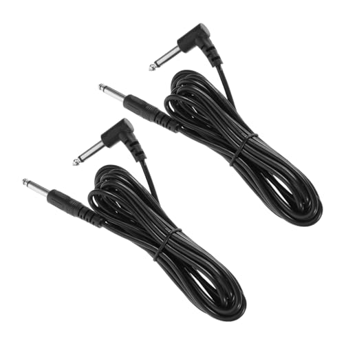 EXAOMBLE 2 Stück Gitarrenkabel Flexibel Langlebig mit Hochfrequenzabschirmung für Gitarre Bass Audio Verbindungskabel Robust und Störungsfrei EXAOMBLE 2 Stück Gitarrenkabel Flexibel Langlebig mit Hochfrequenzabschirmung für Gitarre Bass Audio Verbindungskabel Robust und Störungsfrei von EXAOMBLE
