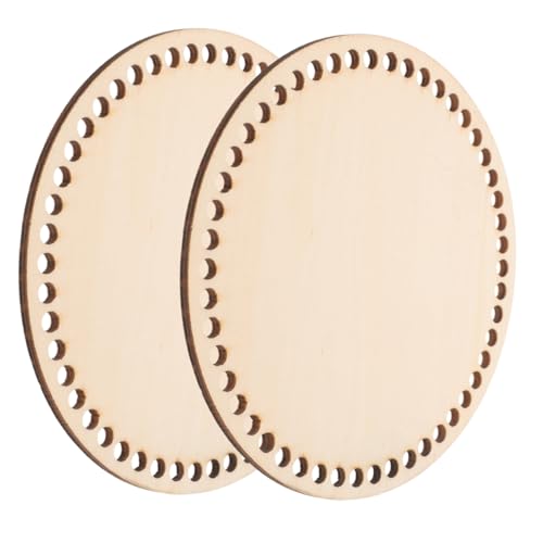 EXAOMBLE 2 Stück Holzboden für Taschen Stabile DIY Handtaschen und Korbunterlage aus Naturholz Robust und Formbeständig für Häkeln und Flechten Modisch Schlicht Vielseitig Einsetzbar EXAOMBLE 2 Stück Holzboden für Taschen Stabile DIY Handtaschen und Korbunterlage aus Naturholz Robust und Formbeständig für Häkeln und Flechten Modisch Schlicht Vielseitig Einsetzbar von EXAOMBLE