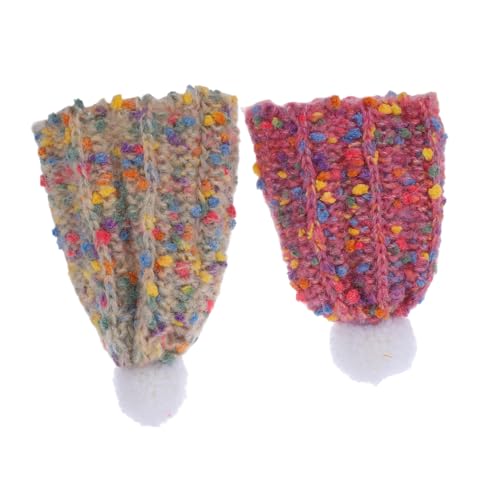 EXAOMBLE 2 Stück Puppe Wollmütze Puppenhaus-ornamente Kleine Beanie-mütze Trägt Hut Pelzige Mütze Kleine Strickmützen Zum Basteln Bärenhut Stricken Für Haustiere Und Puppen Puppenhut Garn EXAOMBLE 2 Stück Puppe Wollmütze Puppenhaus-ornamente Kleine Beanie-mütze Trägt Hut Pelzige Mütze Kleine Strickmützen Zum Basteln Bärenhut Stricken Für Haustiere Und Puppen Puppenhut Garn von EXAOMBLE