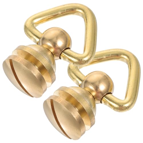 EXAOMBLE 2 Stück Rotierbare D Ringe Messing für Taschen Vielseitige Nieten für DIY Projekte Geeignet für Handtaschen Gürtel Lederarmbänder und Mehr EXAOMBLE 2 Stück Rotierbare D Ringe Messing für Taschen Vielseitige Nieten für DIY Projekte Geeignet für Handtaschen Gürtel Lederarmbänder und Mehr von EXAOMBLE