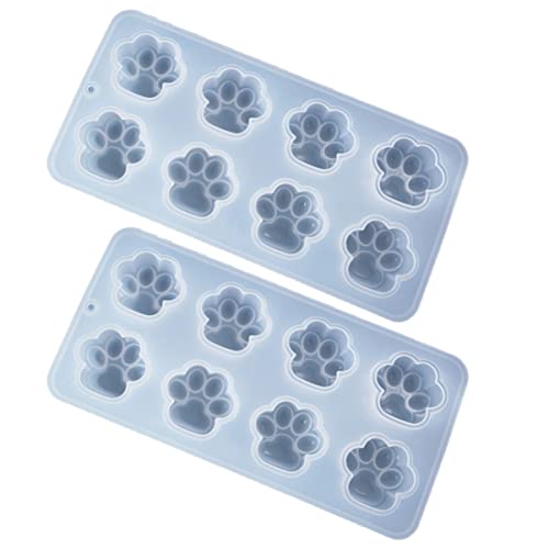 EXAOMBLE 2 Stück Teiliges Silikon Katzenpfoten Gießform DIY Epoxidharz Schmuckform für Kreative Bastelarbeiten für Einzigartige und Dekorationen EXAOMBLE 2 Stück Teiliges Silikon Katzenpfoten Gießform DIY Epoxidharz Schmuckform für Kreative Bastelarbeiten für Einzigartige und Dekorationen von EXAOMBLE